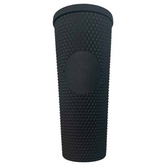 Starbucks Cold Cup 24oz Matte Black Studded Tumbler Collectible Limited Edition - Picture 1 of 8